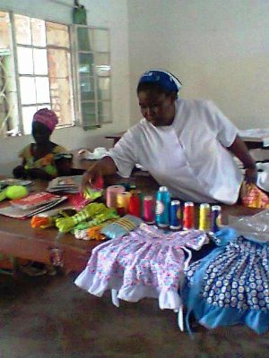 Taller textil RD Congo